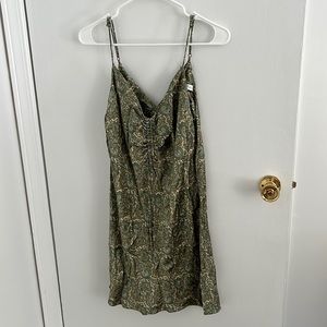 paisley print zara dress